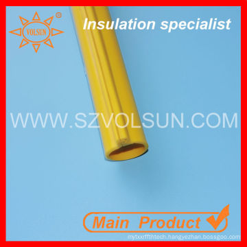 Yellow silicone rubber overhead line insulated sleeve